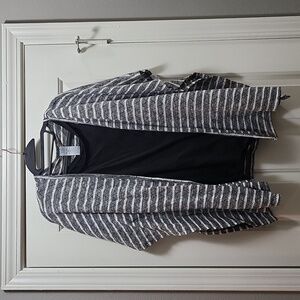 Time and Tru Striped Sweater With Built In Tank Top